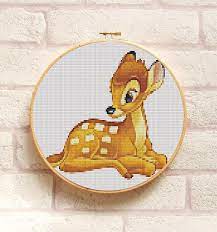Creating cross stitch patterns from your own pictures is very easy with pic2pat. Bambi Cross Stitch Pattern Pdf Embroidery Chart Cute Nursery Wall Decor Disney Animal Deer Counted Cross Stitch Chart Instant Download Cross Stitch Cross Stitch Patterns Cross Stitch Chart