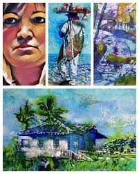 Meet Crankie Fest Artist Kate Weiss! This is Kate's 3rd year participating  in the Crankie Fest. Kate works in Batik, a process that uses wax-resist  and dye