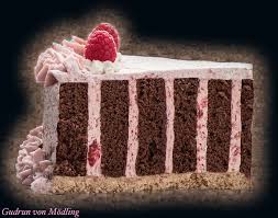 Was will man denn noch mehr? Wickeltorte Mit Himbeerfullung Und Knusperboden Kuchen Und Torten Bienenstich Kirsch Schmand Kuchen