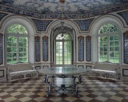 Das Badekabinett In Schloss Augustusburg Monumente Online