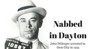 John Dillinger arrested in Dayton, Ohio
