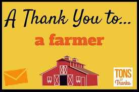 Thank A Farmer With A Thank You Note Thank You Notes Writing Challenge Thanks Card