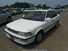 The european corolla saloon with license plate on the trunk, this is 1.3 xli (ee100, germany). Used 1990 Toyota Corolla Sedan Se Limited G E Ae91 For Sale Bf151583 Be Forward