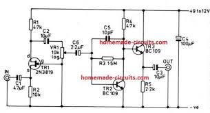 For any particular purpose, nor does scillc assume any liability arising out of the application or use of any product or circuit, and specifically disclaims any and all liability, including. 5 Simple Preamplifier Circuits Explained Homemade Circuit Projects