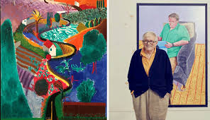 Barry humphries, creator of dame edna everage and friend of the artist, recounts his experience of sitting for a … David Hockney S Nichols Canyon Painting To Sell For 35m At Phillips