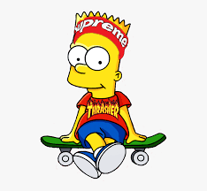 Supreme Thrasher Bartsimpson Bart Simpson Transparent Hd Png Download Transparent Png Image Pngitem Quality bart simpson supreme skateboard blind obey banksy surf. bart simpson transparent hd png