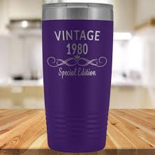 40th Birthday Gift Ideas For Sister Vintage 1980 Tumbler 40th Birthday Gifts For Women Birthday Party Gift Idea Perfect Gift For Best Friend Sister Mother Daughter In 2020 40th Birthday Gifts For Women Birthday Party Gift 40th Birthday Gifts