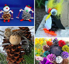 ▷ 1001 + idées pour faire une création avec des pommes de pins. 50 Idees Creatives A Base De Pommes De Pin Bricolages Avec Des Pommes De Pin Craft Creations A Theme Noel