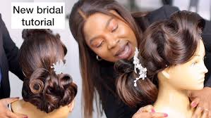 New bridal hairstyling tutorial