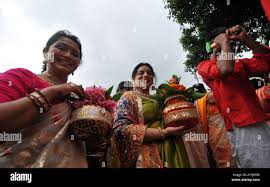Worship of kalash hi-res stock photography and images - Alamy