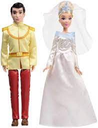 Watch stanford fleet street sing a medley of our favorite disney princess songs! Disney Princess Cinderella And Prince Charming 2 Fashion Dolls From Cinderella Movie Doll In Wedding Dress Tiara And Shoes Toy For 3 Year Olds And Up Amazon Com Au Toys Games