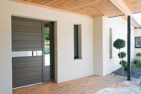 Porte D Entree Red Cedar Nativ 2 By Zilten Porche Entree Maison Porche Entree Entree Maison