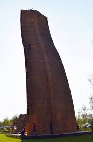 What It S Really Like To Climb Excalibur The World S Tallest Climbing Wall Climbing Wall Climbing Tower Climbing