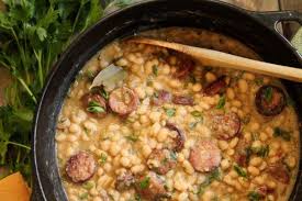 South Louisiana Style White Beans Rice Recipes Camellia Brand Recipe White Bean Recipes Bean Recipes Beans And Sausage