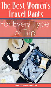 The Best Women S Travel Pants For Every Type Of Trip Female Travel Travel Pants Travel Outfit