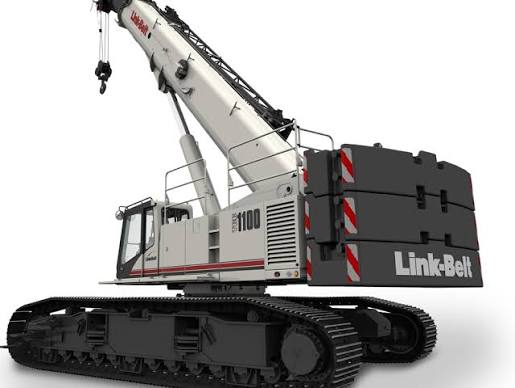 Link Belt TCC-1100 Crawler Crane
