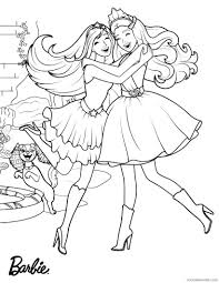 There was a picnic basket 266 x 287. Barbie Coloring Pages Happy Barbie Princess Printable 2021 0631 Coloring4free Coloring4free Com