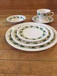 Dinnerware google search also mid century fun pinterest rh pinterest co uk and ee ba abb. Vintage Harker Ivy Pattern 6 Piece Dinnerware 1940s 1950s Ebay