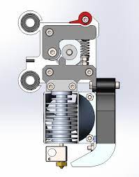 Yet Another Design Of Extruder For Prusa I3 X Carriage Is Compatible With Other Style Direct Extruder 3d Printer Machine 3d Printer Extruder 3d Printer Parts