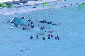 11 Fishermen Rescued After Being Stranded on Island During Cyclone