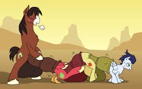 Post 1610042: Big_Macintosh Braeburn Friendship_is_Magic IrateLiterate  My_Little_Pony Soarin Troubleshoes_Clyde