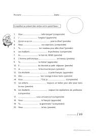 Avec nos exercices en ligne gratuits, apprendre le français n'aura jamais été aussi facile ! Prendre Apprendre Comprendre Francais Fle Fiches Pedagogiques