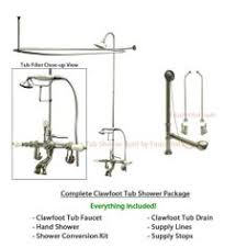 Bondo shower & tub kit should be used on white or almond surfaces only if a perfect match is desired. 22 Clawfoot Tub Shower Ideas Clawfoot Tub Clawfoot Tub Shower Tub