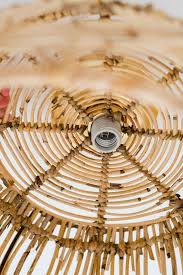 A Picture Of How To Attach The Diy Basket Light To The Light Fixture On The Ceiling By Sugar Cloth Diy Pendant Light Ceiling Lights Diy Diy Hanging Light