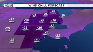 Sub-zero wind chills heading for Southeast Michigan. Here's a day-by-day  breakdown.