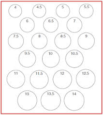 Online True To Size Ring Size Chart Jewelry Ring Size Chart