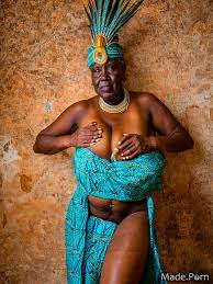 Porn image of african 80 nude photo tribal gigantic boobs created by AI