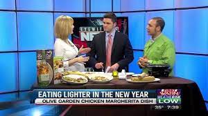 Patrick Lloyd General Manager From Olive Garden Joined Anchor Christie Nicks And Jay Leonardi On The Eyewitness Ne Eating Light Healthy Dishes Cooking Recipes