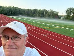 Early morning running at Whittier Tech track