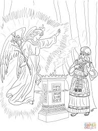 Download Or Print This Amazing Coloring Page Angel Visits Zechariah Coloring Page Free Printable Coloring Bible Coloring Pages Bible Coloring Coloring Pages