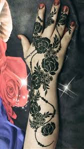 Pin By Miss Mariiieee On Arabic Floral Henna Rose Mehndi Designs Henna Tattoo Designs Mehndi Designs