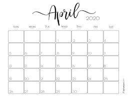 Elegant 2020 Calendar Free Printables Monthly Calendar Printable Printable Calendar Pages Calendar Printables