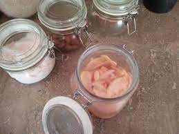 Homemade Pickled Ginger Gari Recipe Pickled Ginger Pickling Recipes Canning Recipes