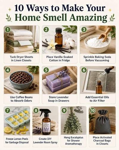 What are some ways to keep a home smelling clean in a hot and humid climate?