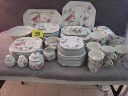 Mikasa silk flowers soup tureen #mikasa. Mikasa Silk Flowers Dinnerware Set 67 Pieces 1831626651