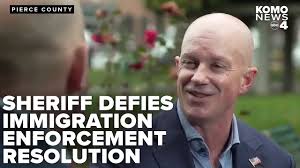 Pierce County sheriff defies council's immigration enforcement resolution