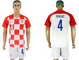 Search your national soccer jerseys on our website for the upcoming games. Croatia 4 Perisic Home 2018 Fifa World Cup Soccer Jersey