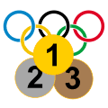 A total of 85 national olympic committees (nocs) won medals, 54 of those countries winning at least one gold medal. Category Olympic Medal Icons Wikimedia Commons