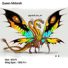 King ghidorah and mothra fusion by godzilla_fan_art | Godzilla, Godzilla  figures, Kaiju art