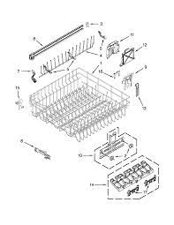 This kit includes both left and right side adjusters and all components needed to service the upper rack. Kitchen Aid Kitchen Aid Dishwasher Replscement Parts