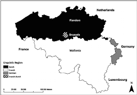 918x782 / 139 kb go to map. Map Of Belgium With The Linguistic Regions Download Scientific Diagram
