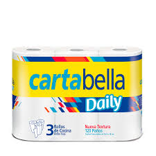 Rollo cocina CARTABELLA 3X50 unid