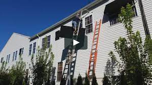 Installing A Second Story Window Awning Window Awnings Framed Fabric Two Story Windows