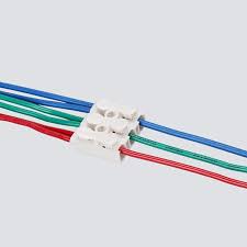 Whether in a junction or distribution box, wago's wire and splicing connectors offer you the right product for every installation job. Spring Wire Connectors Quick Connector Press Type Terminal Block 3 Ways 50pcs Walmart Canada