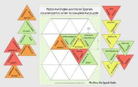 You can either make a puzzle from a list of words and write the clues later, or write the words and clues first and then make a puzzle from them. Spanish Digital Puzzles Las Frutas Fruit Food Vocabulary Tpt