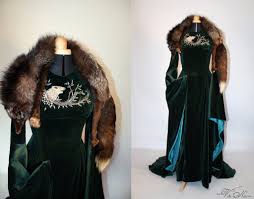 Damen game of thrones 8 sansa stark cosplay kostüm mantel set version b l. Sansa Stark Season 6 Game Of Thrones Direwolf Velvet Gown Costume Dress Sansa Stark Costume Sansa Stark Season 6 Game Of Thrones Costumes